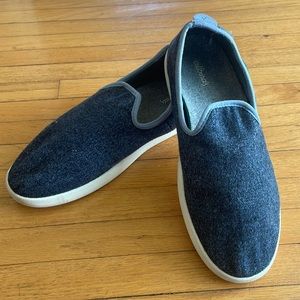 Allbirds Womens Wool Loungers Slip-on Navy Shoes